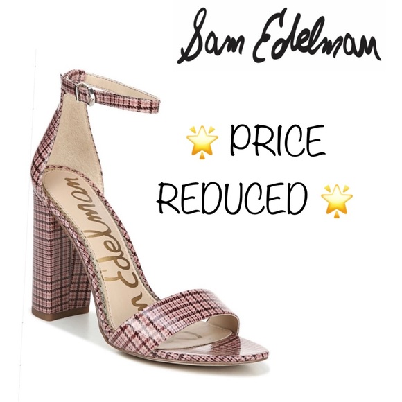 SAM EDELMAN - Yaro Ankle Strap Sandal size 9.5 - Picture 1 of 7